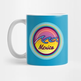 Vintage Wave on Beautiful Gradient Mug